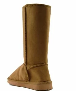 Kickfootwear Holly Mid Calf Faux Sheepskin Lined Winter Boots - Tan WOMENS 9 Kickfootwear Holly Mid Calf Faux Sheepskin Lined Winter Boots - Tan WOMENS