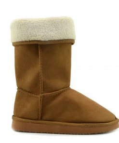 Kickfootwear Holly Mid Calf Faux Sheepskin Lined Winter Boots - Tan WOMENS 11 Kickfootwear Holly Mid Calf Faux Sheepskin Lined Winter Boots - Tan WOMENS