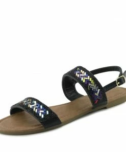 Kickfootwear Women's Summer Sandals Very Comfortable - Black WOMENS