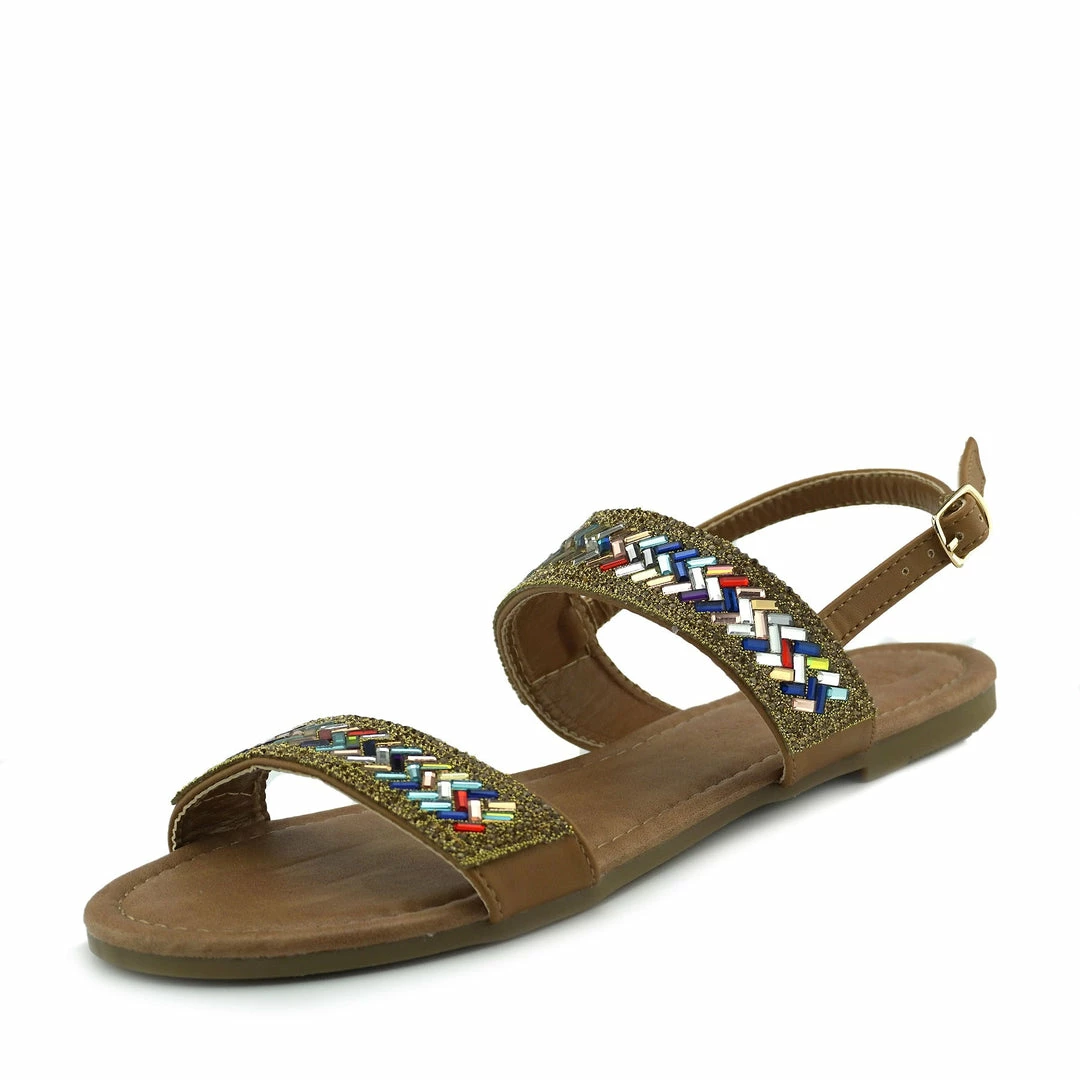 Kickfootwear Women's Summer Sandals Very Comfortable - Coffee WOMENS 1 Kickfootwear Women's Summer Sandals Very Comfortable - Coffee WOMENS