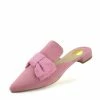 Kickfootwear WOMENS Velvet Point Slipper Mules - Pink