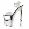 Kickfootwear Womens Charmaine Clear High Heels Fashion Platform Dancing Shoes - Clear A-709