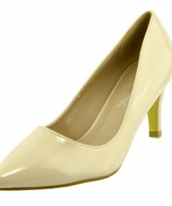 Kickfootwear WOMENS Mid Heel Smart Shoes - Nude 7 Kickfootwear WOMENS Mid Heel Smart Shoes - Nude