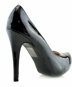 Kickfootwear WOMENS Patent Stiletto Evening Shoes - Black 8 Kickfootwear WOMENS Patent Stiletto Evening Shoes - Black