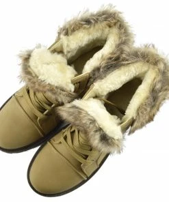 Kickfootwear WOMENS Willow Warm Grip Sole Winter Boots - Taupe